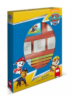 Psi Patrol - pieczątki box 4szt