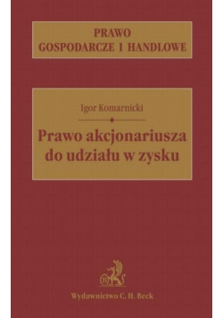 Prawo akcjonariusza do udziału w zysku