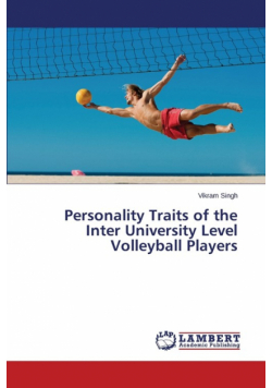 Personality Traits of the Inter University Level Volleyball Players