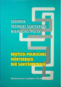 Słownik techniki sanitarnej niemiecko polski