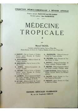 Medecine tropicale