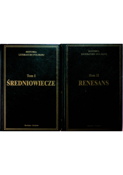 Średniowiecze tom I/Renesans tom II