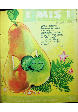 Miś przyjaciel dla najmłodszych nr 1 do 24