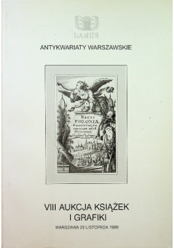 Antykwariaty Warszawskie VIII Aukcja książek i grafiki