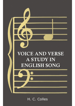 Voice and Verse - A Study in English Song