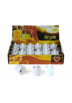 Lampka LED kolorowa (24szt)