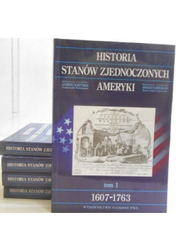 Historia Stanów Zjednoczonych Ameryki tomy od 1 do 5