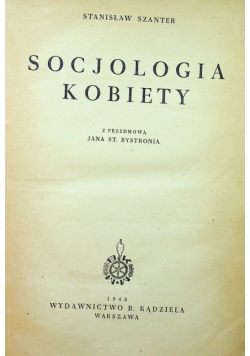 Socjologia kobiety 1948 r