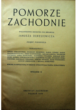 Pomorze zachodnie 1949 r