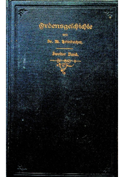 Die Orden und Kongregationen 1897 r.