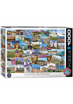 Puzzle 1000 Globetrotter, Francja