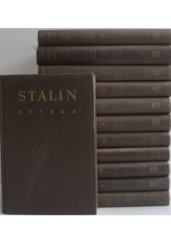 Stalin Dzieła 12 tomów