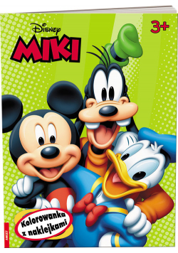 Disney Miki Kolorowanka z naklejkami