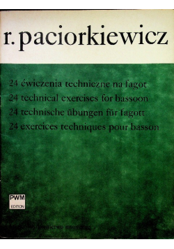 24 ćwiczenia techniczne na fagot