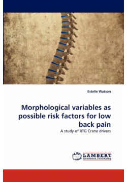 Morphological Variables as Possible Risk Factors for Low Back Pain