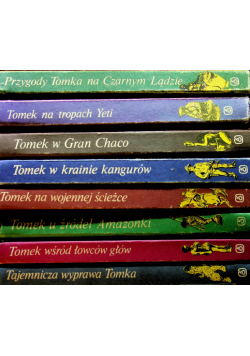 Cykl powieści o przygodach Tomka Wilmowskiego 8 książek