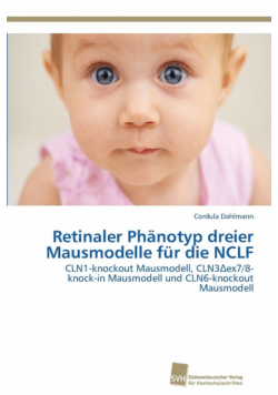 Retinaler Phänotyp dreier Mausmodelle für die NCLF