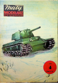 Mały modelarz numer 4 1981