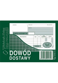 Dowód dostawy A6 315-5