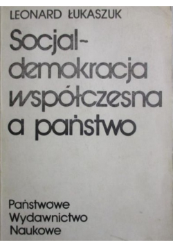 Socjaldemokracja współczesna a państwo