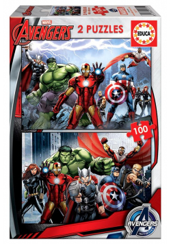 Puzzle 2x100 Avengers G3