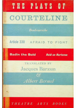 The plays of Georges Courteline volume 1
