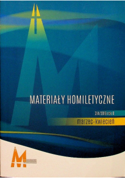 Materiały homiletyczne 314/2018 rok B