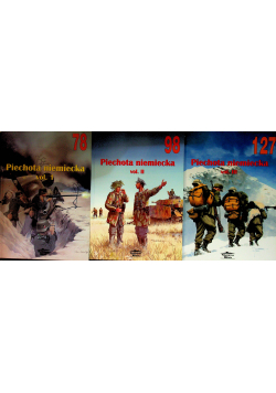 Piechota niemiecka Volume 1 do 3