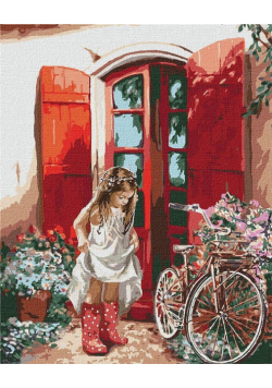 Malowanie po numerach - Mała księżniczka 40x50