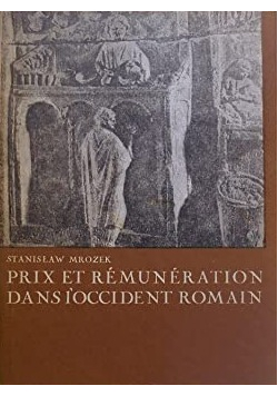 Prix et remuneration dans loocident Roman