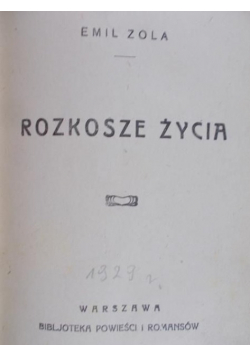Rozkosze życia 1929 r