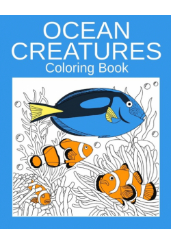 Ocean Creatures Coloring Book