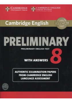 Cambridge English Preliminary 8 Student's Book with Answers and Audio 2CD