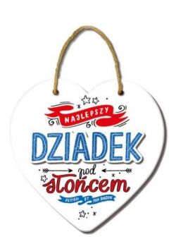 Zawieszka Serce 39-La Viva!-Dziadek