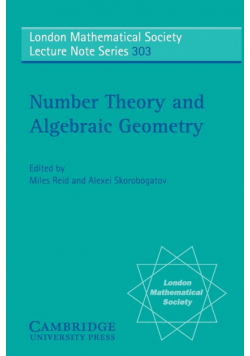 Number Theory and Algebraic Geometry