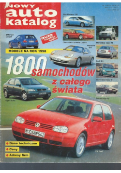 Nowy auto katalog 97/ 98
