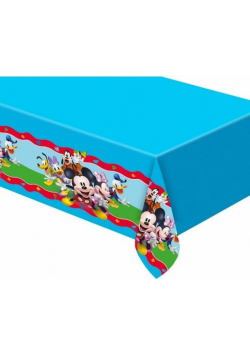 Obrus plastikowy Mickey Rock The House 120x180cm