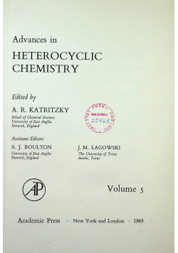 Advances in organic chemistry volume 45