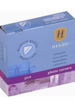Fotonarożniki transparentne 500szt