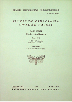 Klucze do oznaczania owadów Polski Część XXVII Zeszyt 53 f