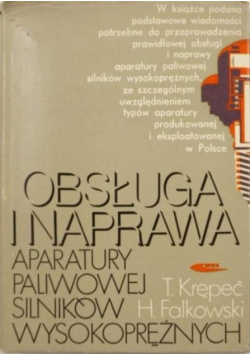 Obsługa i naprawa aparatury paliwowej silników wysokoprężnych