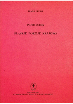 Ślaskie pokoje krajowe