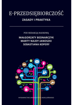 E-przedsiębiorczość. Zasady i praktyka