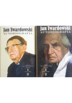 Jan Twardowski Autobiografia Tom 1 i 2