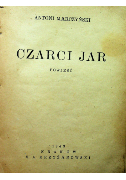 Czarci jar powieść 1943 r