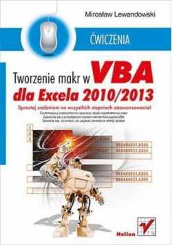 Tworzenie mark w VBA dla Excela 2010/2013 ćw