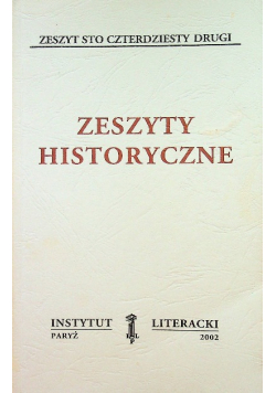 Zeszyty historyczne zeszyt 142