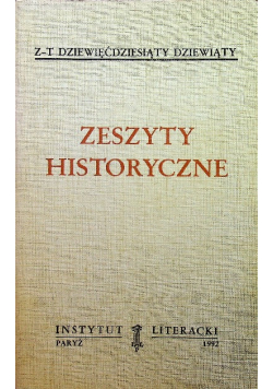Zeszyty historyczne zeszyt 99