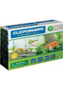 Klocki Clicformers Mini Insect Set 30el