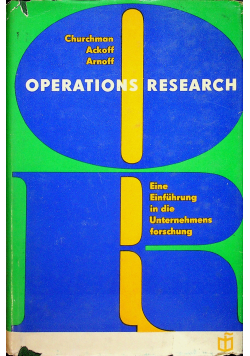 Operations research